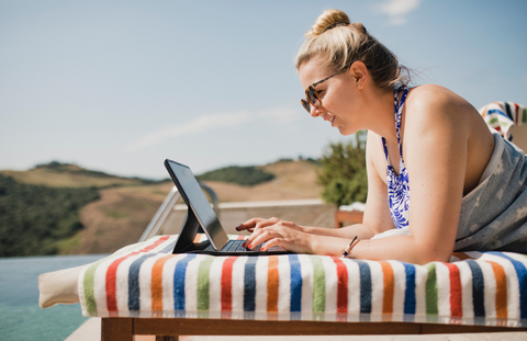 Don't use your laptop in the sun