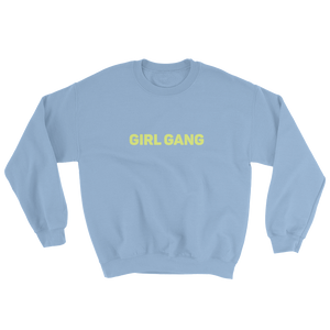 Girl Gang Capsule Crewneck Blue