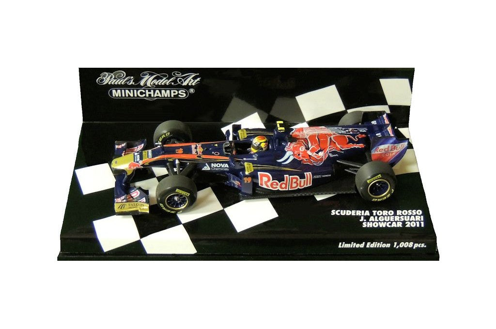 Minichamps 1:43 Scuderia Toro Rosso Sebastian Buemi Showcar #18 F1 