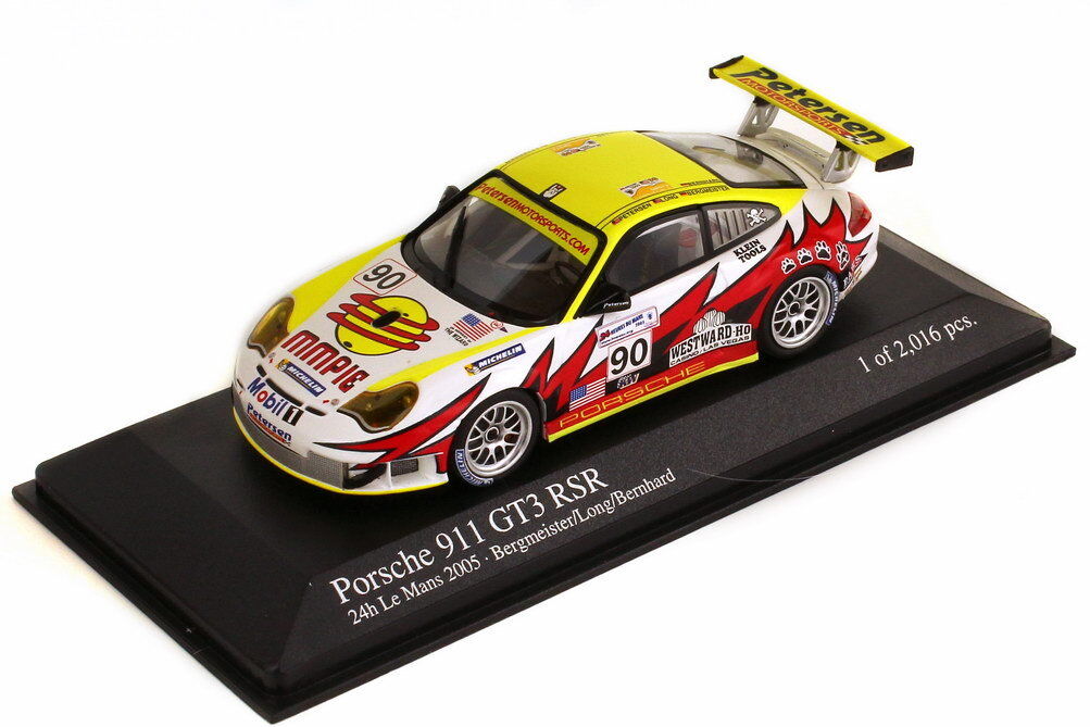 Minichamps 1:43 Porsche 911 GT3 RS Burgess/Collin/Bagnall Team