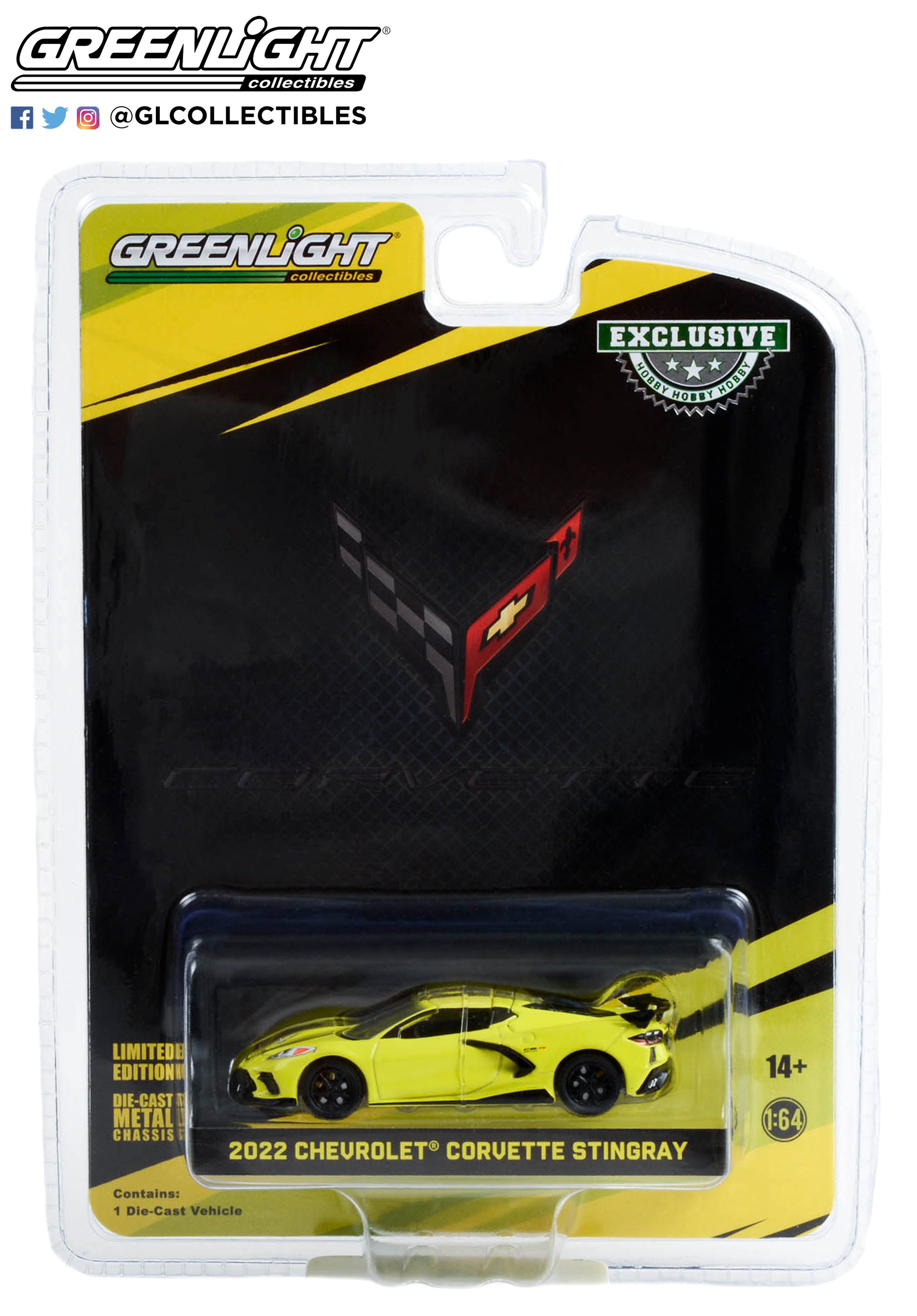 GreenLight 1:64 2022 Chevrolet Corvette C8 Stingray Coupe - 2022 IMSA –  YomaCarModel