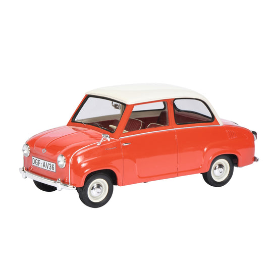 Schuco 1:18 Goggomobil Coupe TS 250 beige 450010900 – YomaCarModel