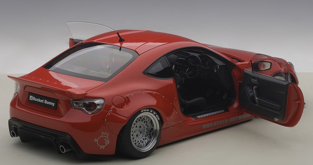 AUTOart 1:18 ROCKET BUNNY TOYOTA 86 Red 78757