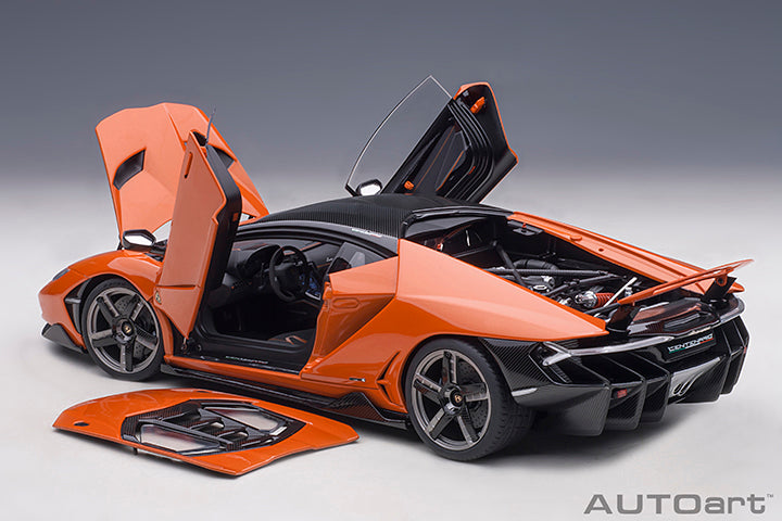 AUTOART 1:18 LAMBORGHINI CENTENARIO (ARANCIO ARGOS/PEARL ORANGE) 79201 –  YomaCarModel