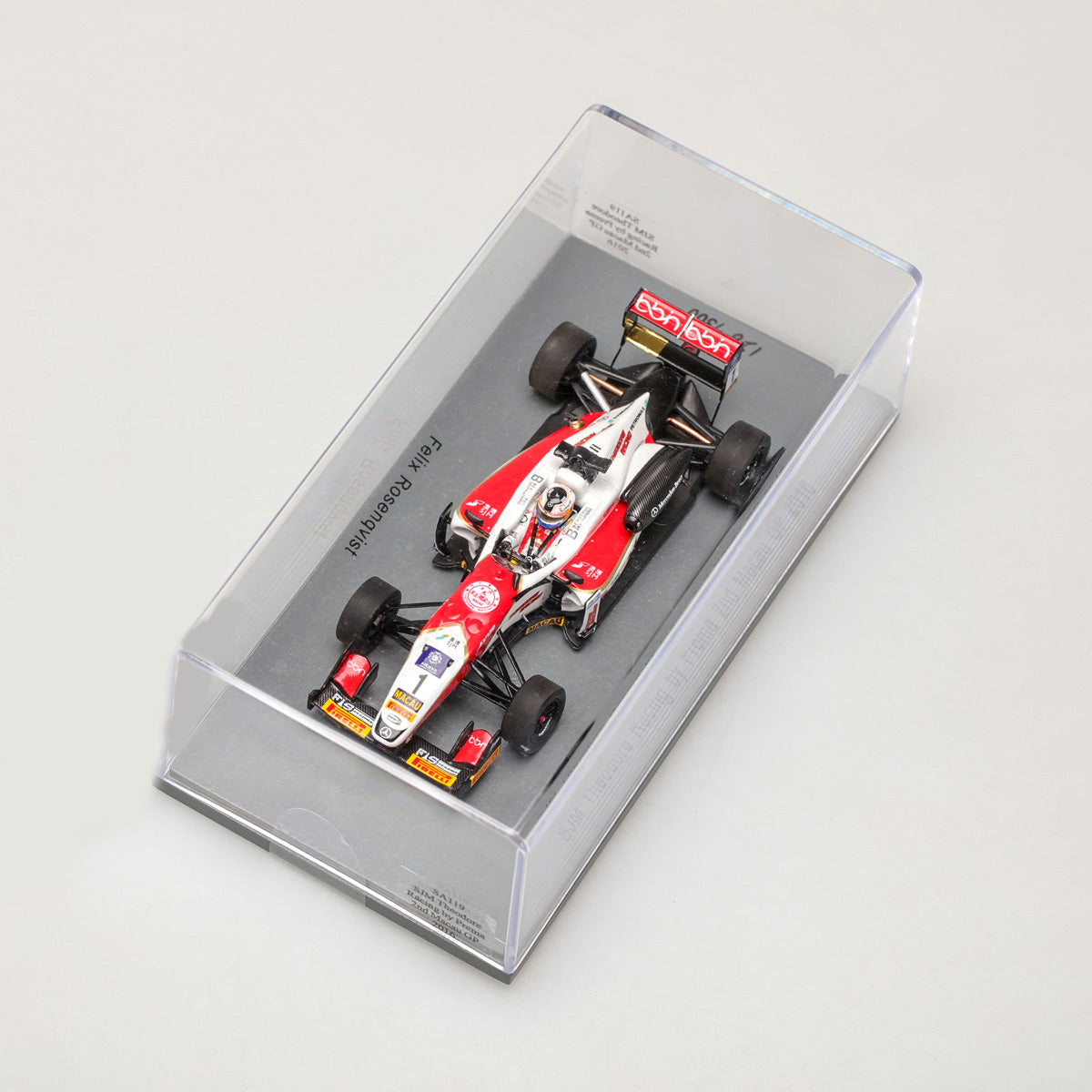 Spark 1:43 Dallara F312 Mercedes #20 Felix Rosenqvist Winner Macau 