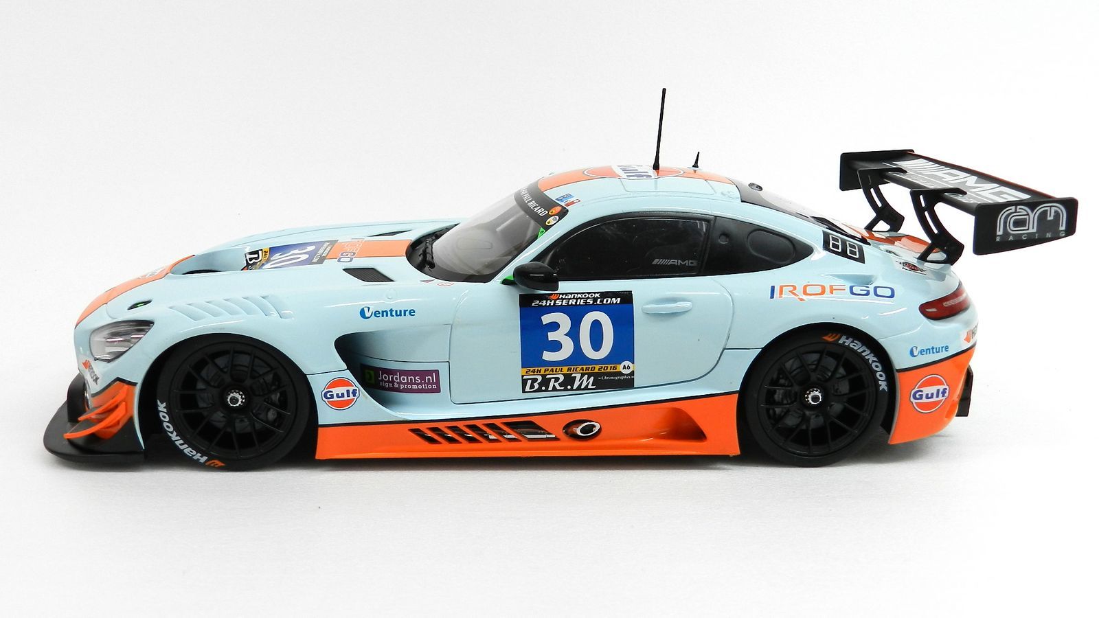 spark メルセデス amg gt3 ram racing #30 gulf dumortr.com