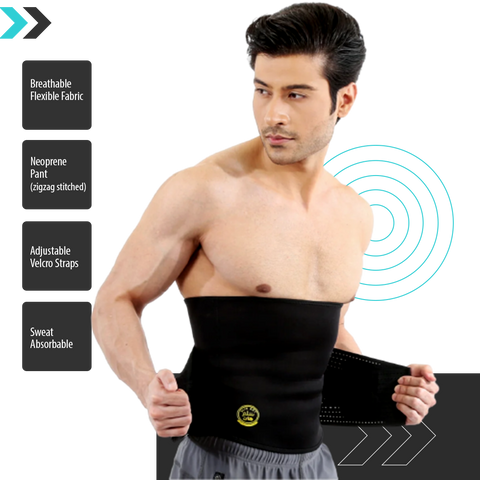 Slim Hot Belt For Men with Waist Trainer – Store Green Pakistan