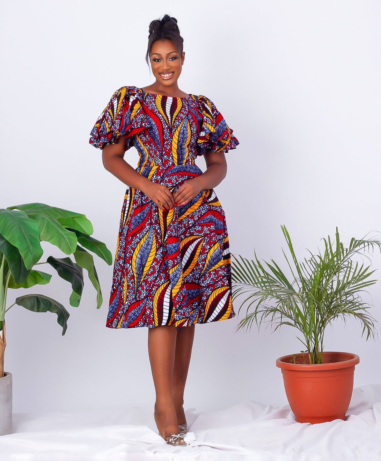 Stylish Ankara Dress | African Clothing UK | Online African Dress Shop –  CUMO LONDON