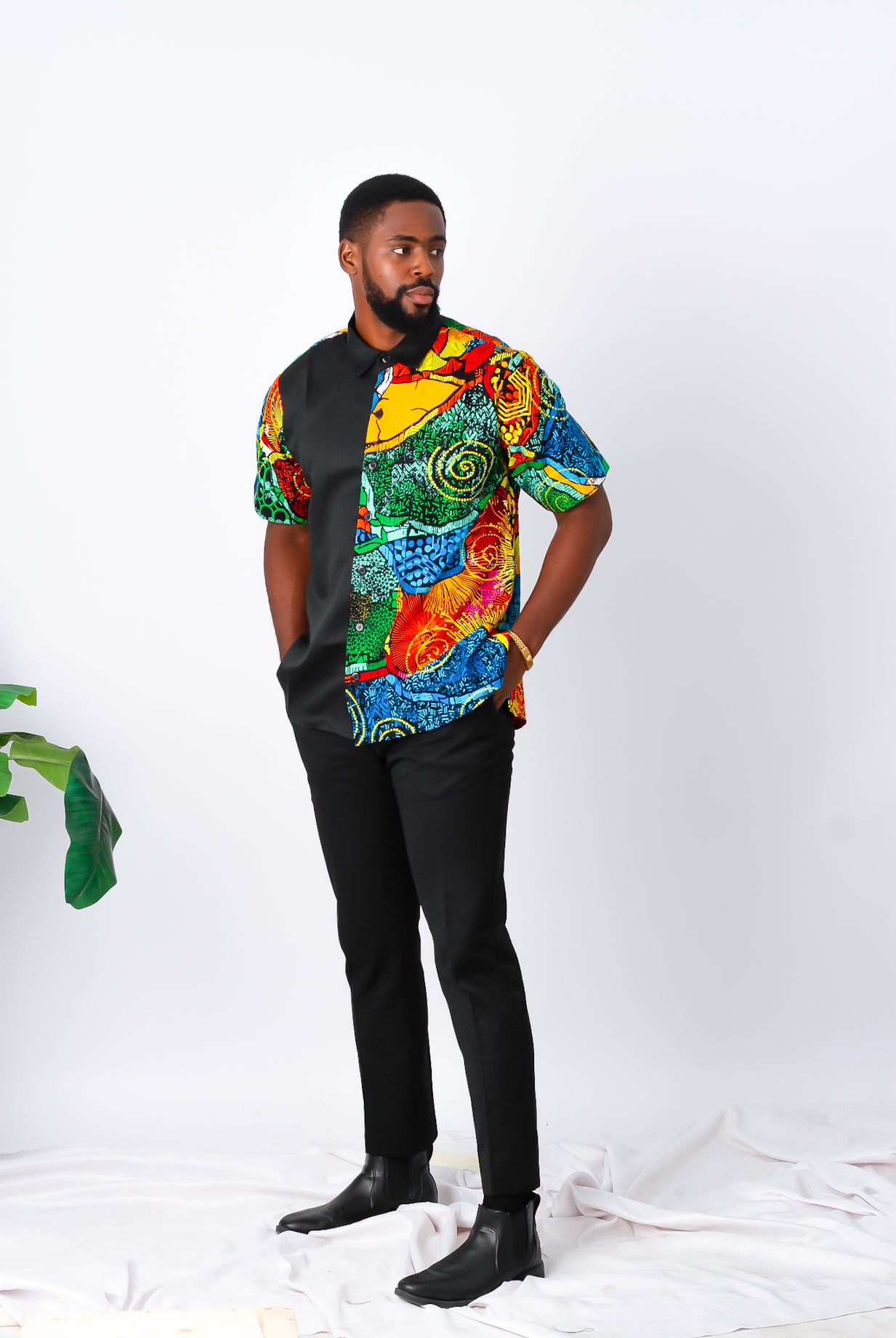 African Men's Shirt, African Clothing for Men