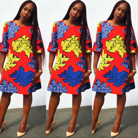 African Print Ankara Peplum Top – ATMKollectionz