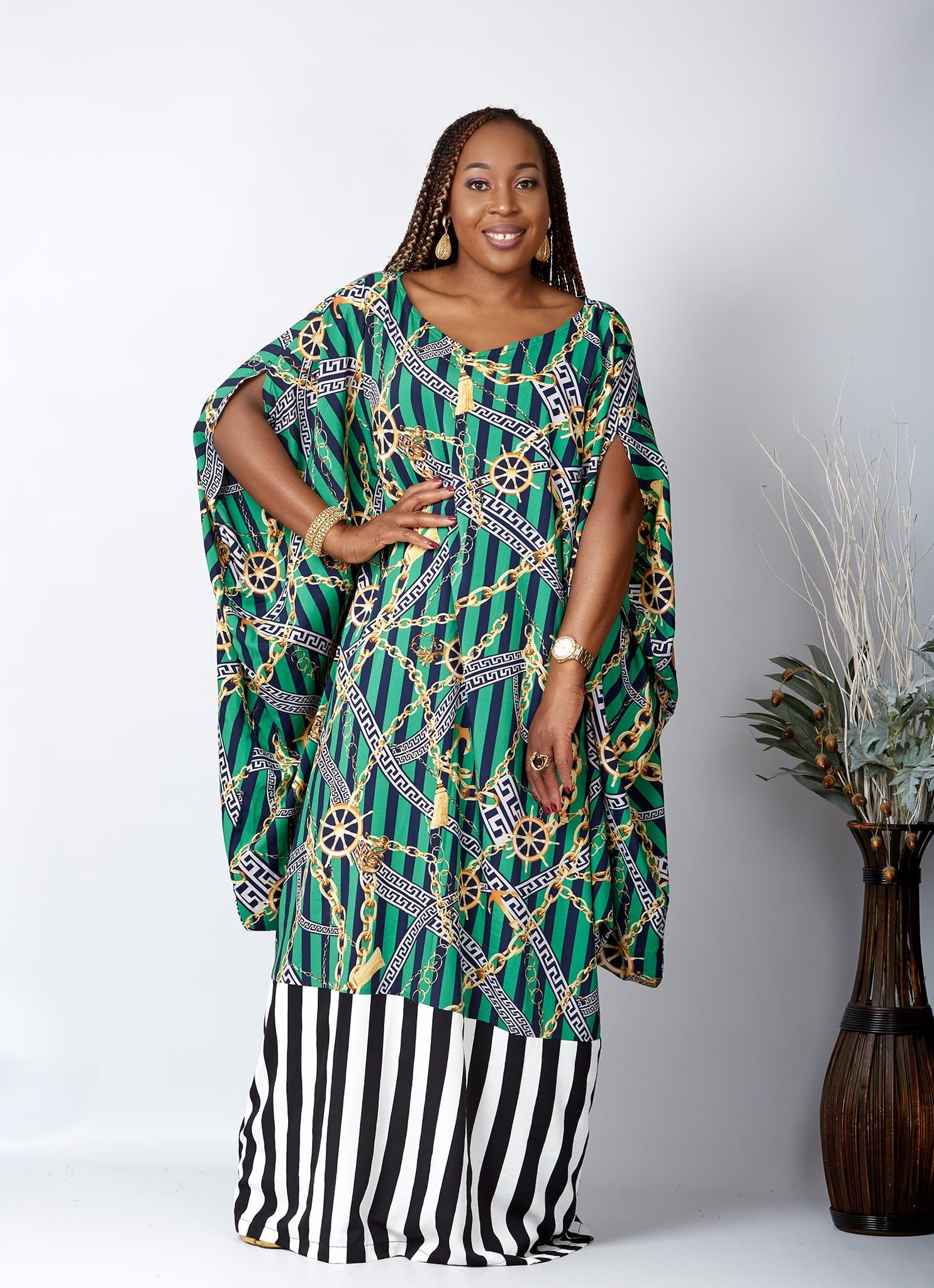 African Fashion Kaftan Boubou Lounge Dress | Shop ATMkollectionz – CUMO ...