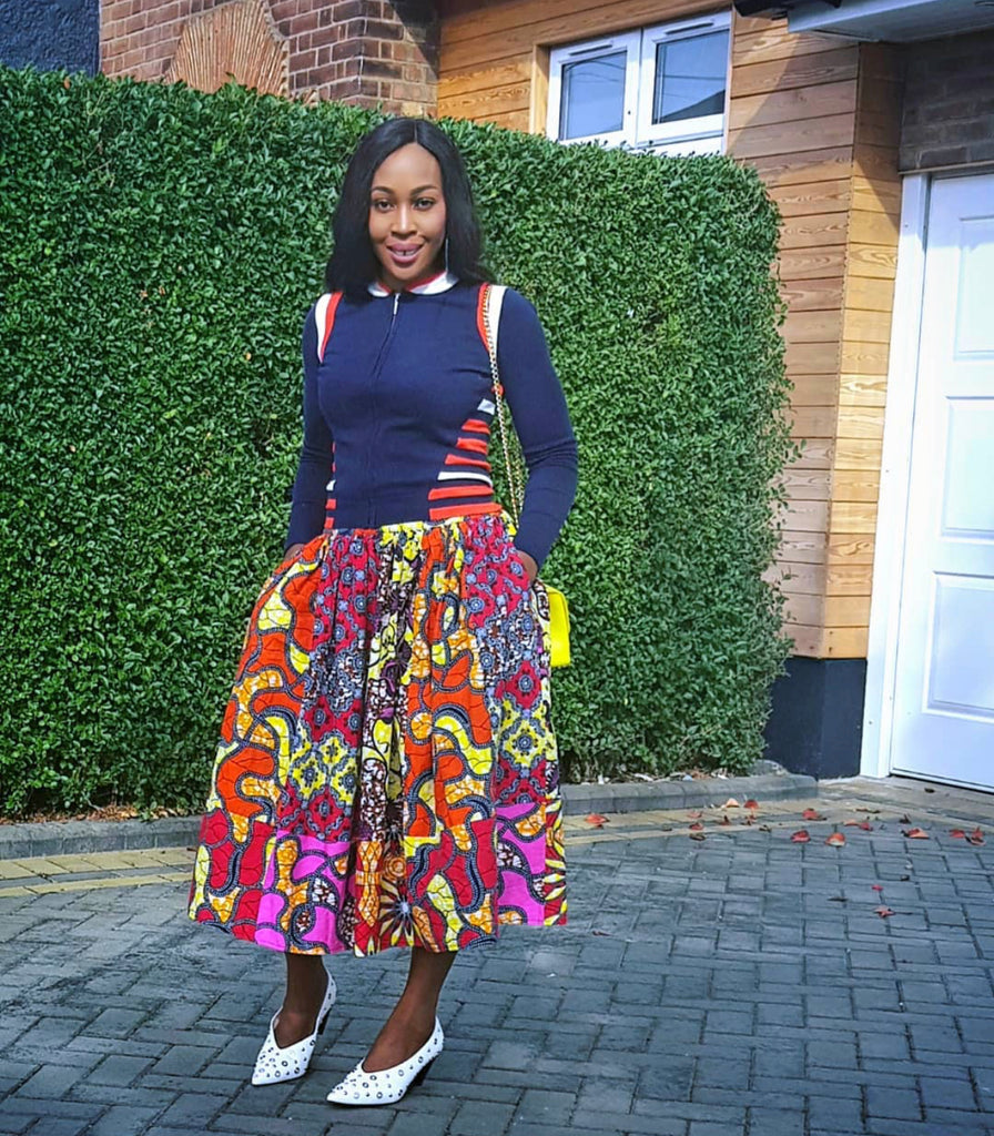 African Fashion | African Clothing | African Print Skirt | Cumo London ...