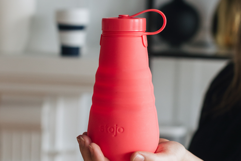 reusable retractable water bottle