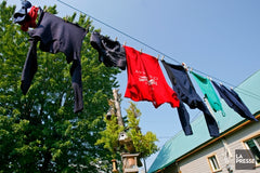 drying outside