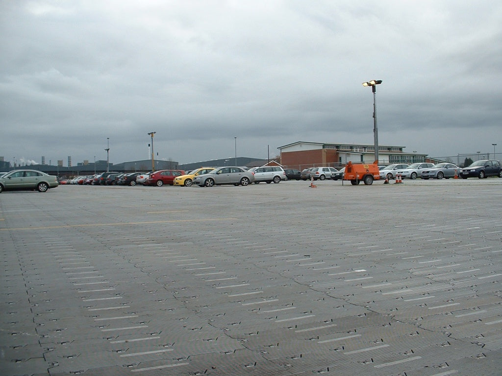 Quick build temporary car park facilities