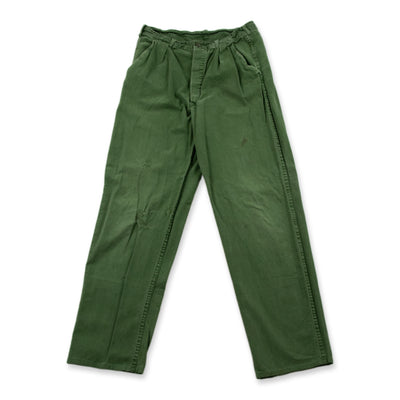 Original 1941 Dated Swedish Military Work Trousers in Trousers  shorts