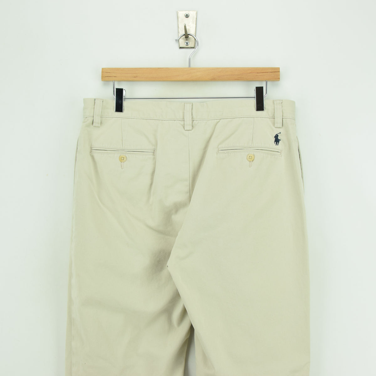 polo pleated chinos