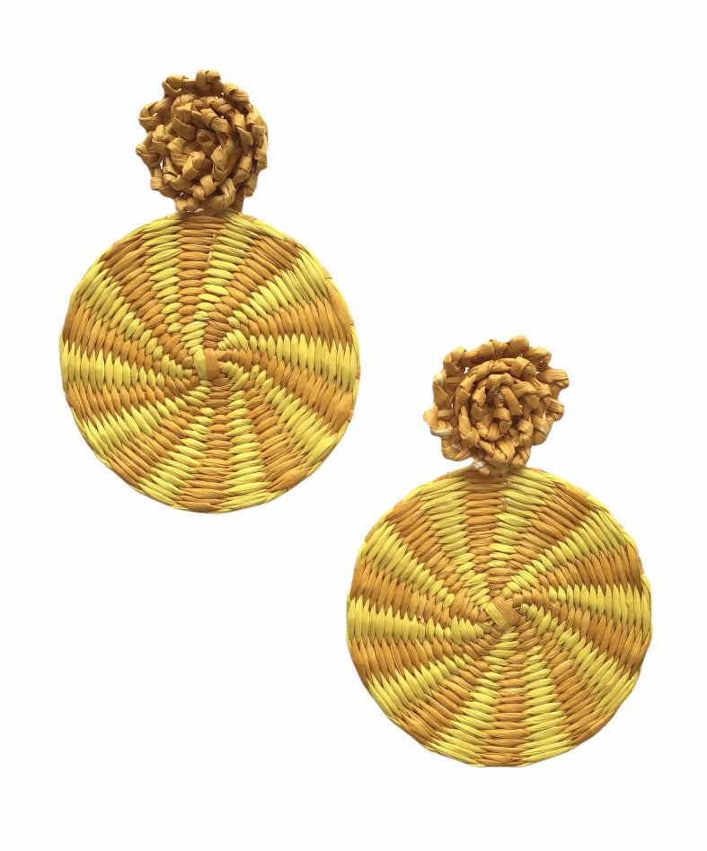 Rumba Earring - Marigold/Light Yellow