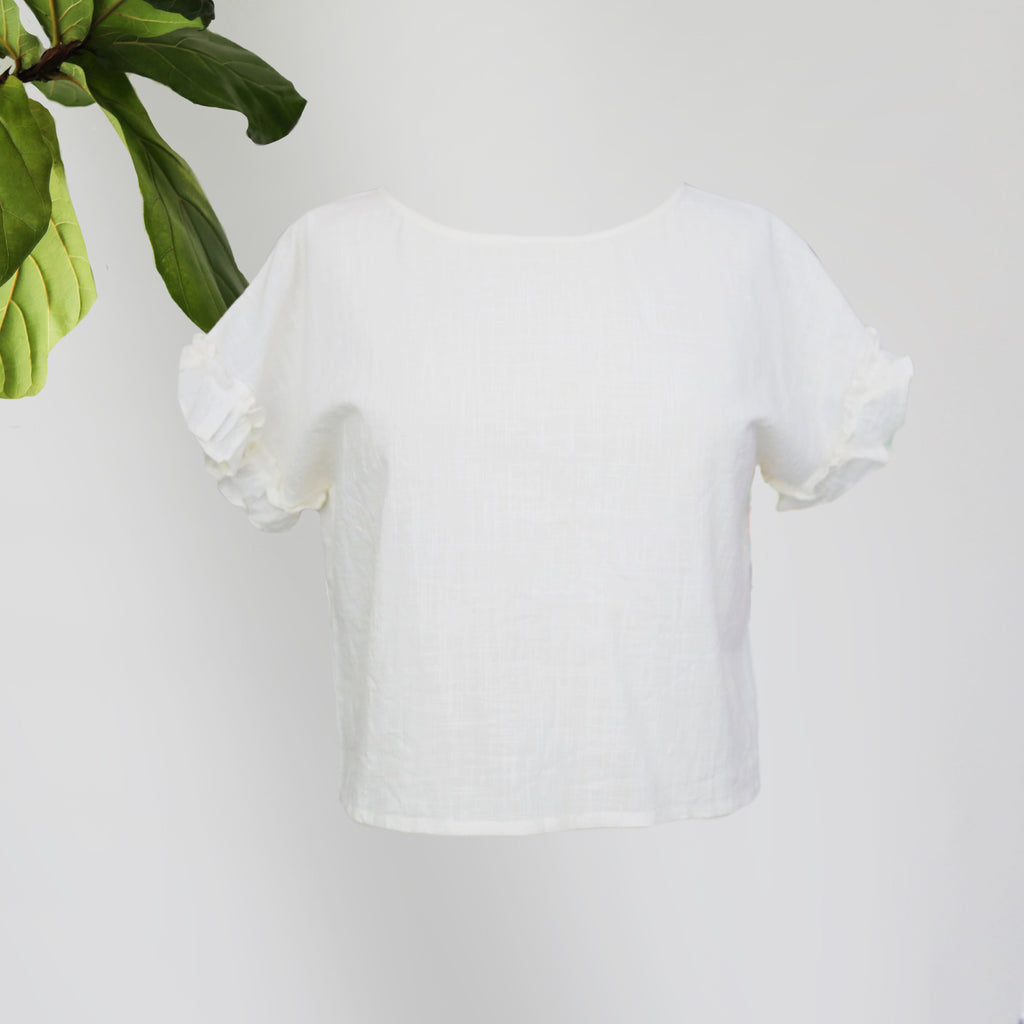 Ricky Blouse- White – CJ LAING