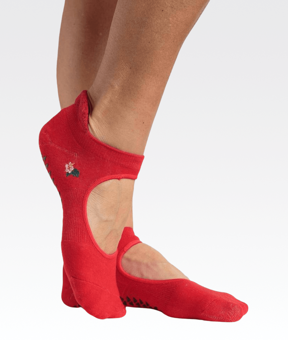 red grip socks