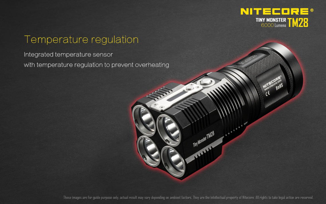 Nitecore TM28 6000 Lumen LED Searchlight in India, Buy Nitecore Flashlights online in india