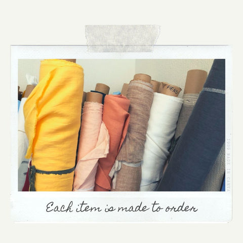Linenbee.com handmade linen clothing and home textiles