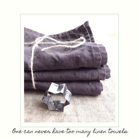 Linen kitchen towels