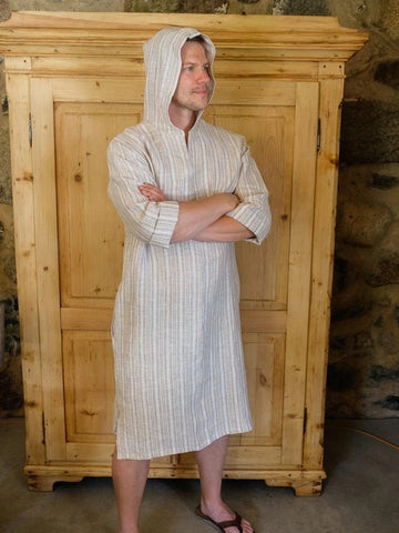 mens linen kaftan