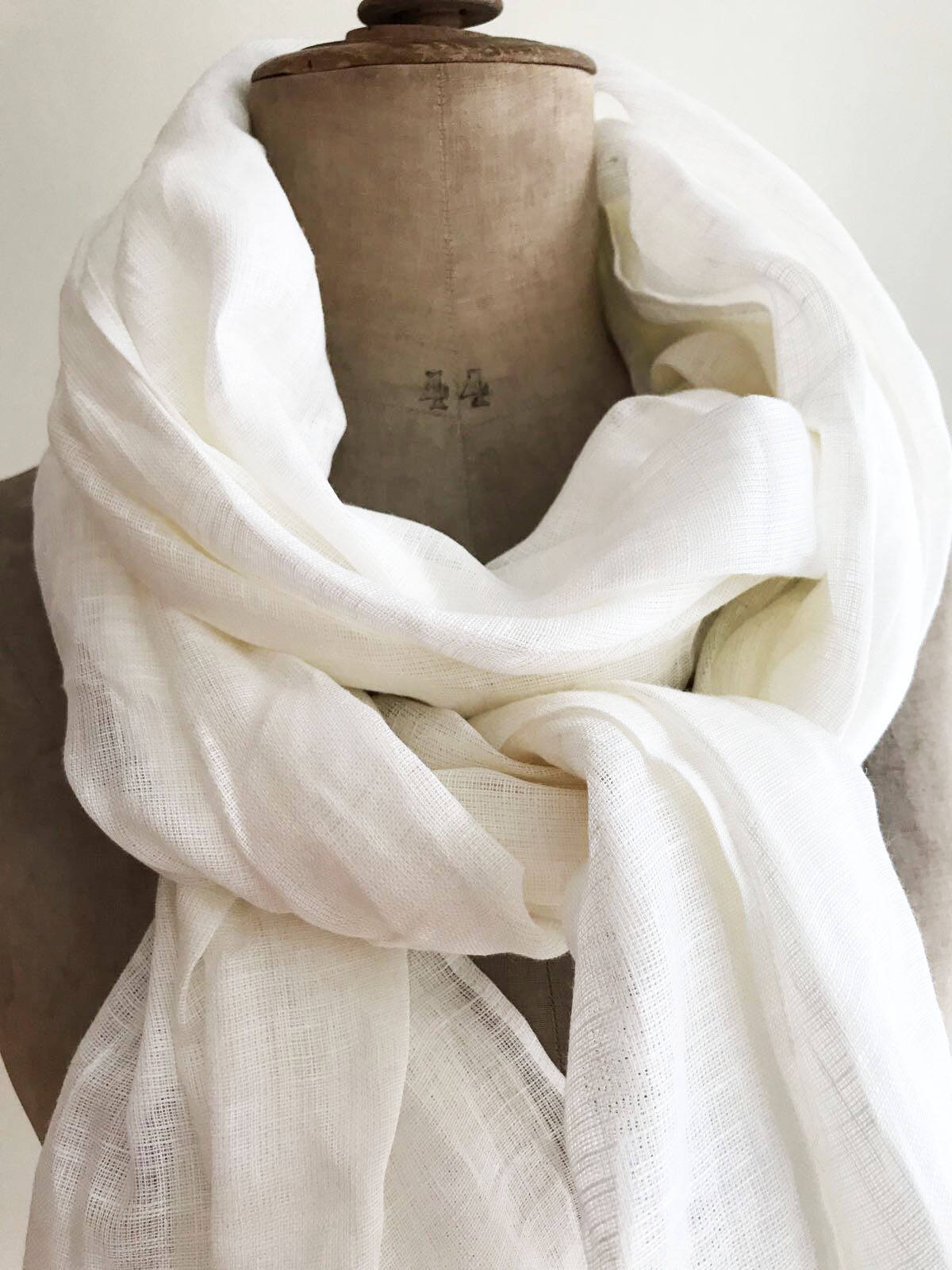 Scarf Soft Linen Shawl for Men or Women 