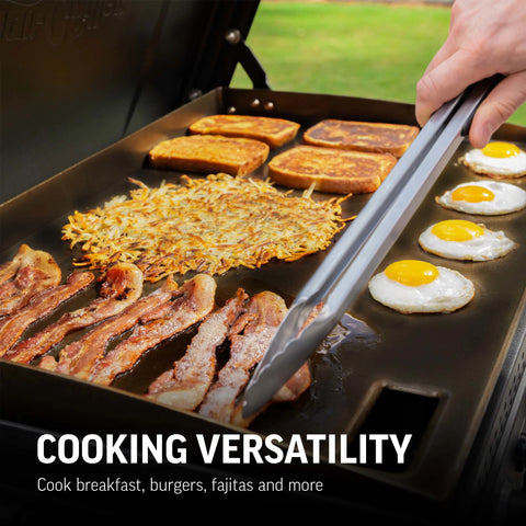 Cooking Versatility: Cook breakfast, burgers, fajitas and more