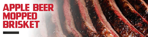 Apple Beer Mopped Brisket recipe