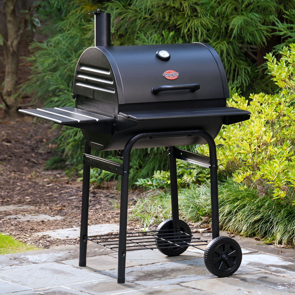 Wrangler BBQ Cover Black Charcoal Grill Smoker Cover 2823 2123 Char-Griller  Haushaltsgeräte LA1781855