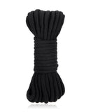 Lux Fetish Bondage Rope - 10m/33 ft Black