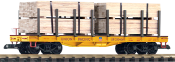 PIKO #38757: U.P. Flatcar w/ Lumber Load