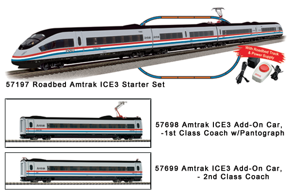 HO-Scale Amtrak ICE3  Announcement