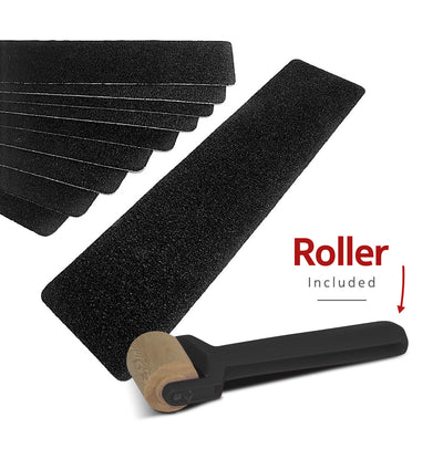 Black Anti-Slip Adhesive Traction Tape for Floors and Steps