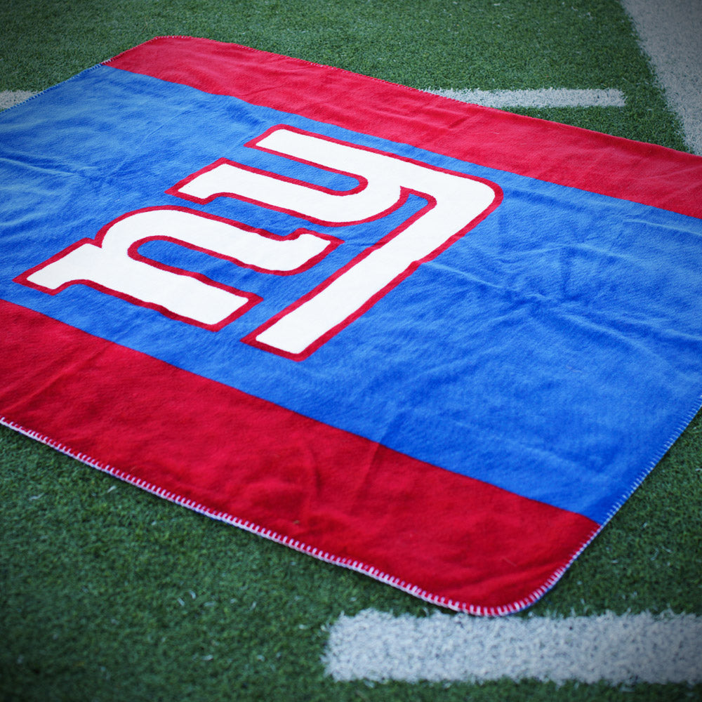 New York Giants Throw Blanket Denali Home Collection
