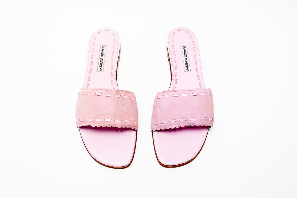 Manolo Blahnik vintage slide sandals | Eklektikos The Shoe Archives