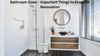 Picture of Bathroom Sizes – Important Things to Know for Renovation