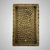 1 Blank Wall Plate - Hammered Design