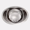 18" Harlan Smooth Polished Nickel-Plated Copper Sink