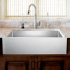 27" Panola Stainless Steel Single-Bowl Farmhouse Sink