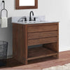 30" Avellino Vanity Cabinet for Rectangular Undermount Sink - Brown Reclaimed Wood