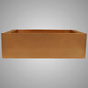 36" Ferper Hammered Copper Single-Bowl Farmhouse Sink