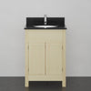 36" Unpainted Shaker Style Poplar Wood Vanity for Undermount Sink - 34" Height