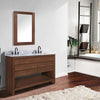 48" Avellino Vanity Cabinet for Rectangular Undermount Sink - Brown Reclaimed Wood