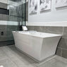 60" Pelsey Acrylic Freestanding Tub