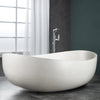 63" Antioch Concrete Double-Slipper Freestanding Tub - Smooth