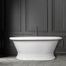66" Extra Wide Calvary Resin Freestanding Tub with Base