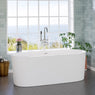 67" Fortson Resin Freestanding Tub